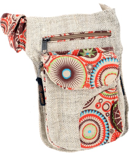 Hanf ethno sidebag nepal - ethno,