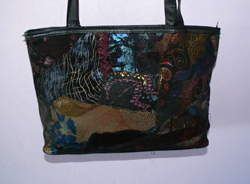 Damen schultertasche patchwork - damen,