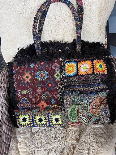 Anokhi patchwork tragetasche - anokhi,