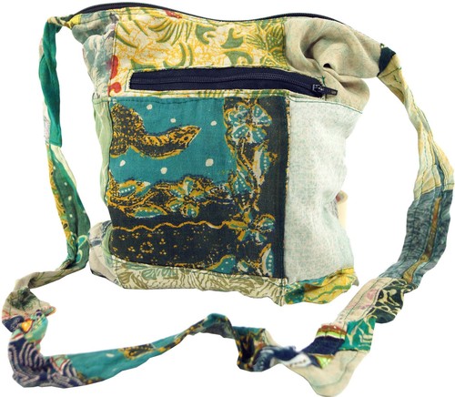 Boho schultertasche patchwork - boho,