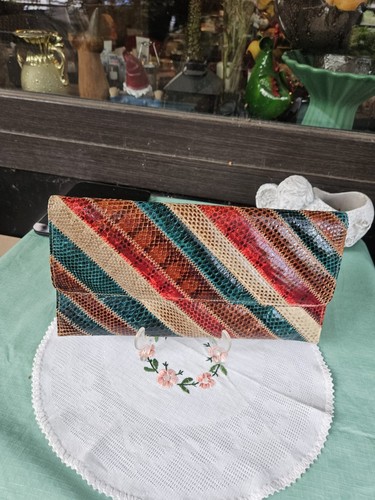 Vintage clutch handtasche - vintage,
