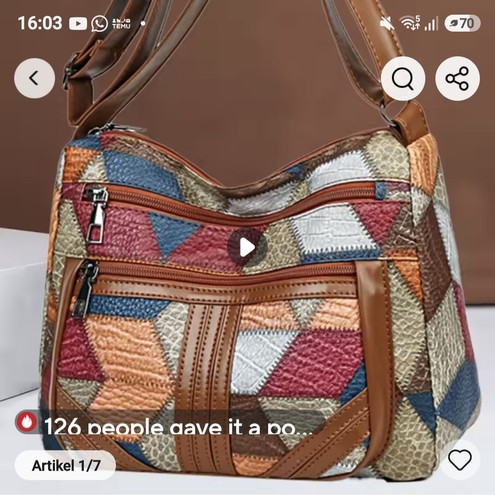 Women vintage leather - pu,