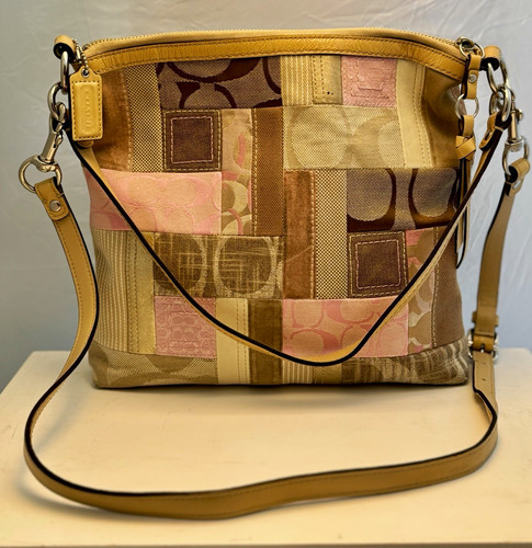 Coach patchwork crossbody - patchwork,