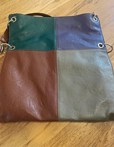 Damen leder schultertasche - leder,