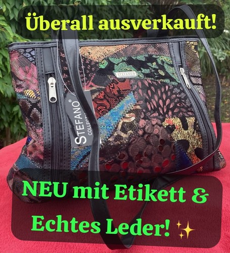 Stefano leder handtasche neu - stefano,