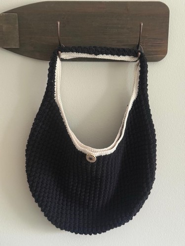 Gehäkelte schultertasche - gehäkelte,
