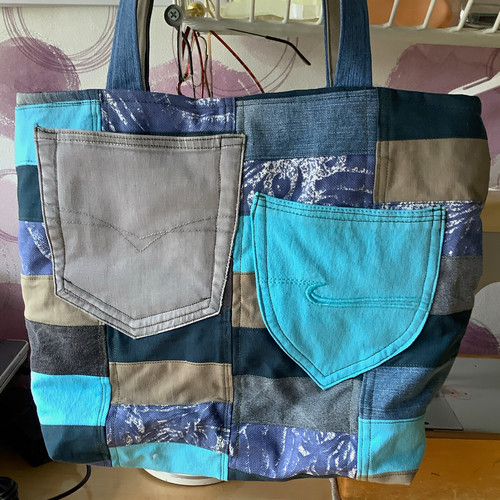 Tragetasche patchwork - tragetasche,