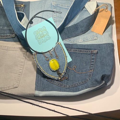Artini schultertasche denim - artini,