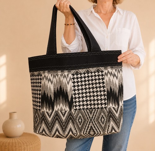 Große shopper tasche aus - große,