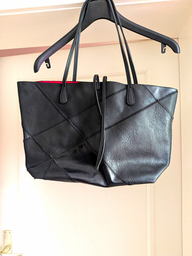 Damen leder wendetasche - leder,