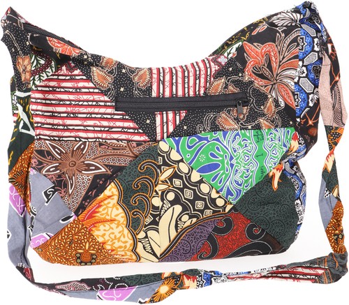 Patchwork batik beutel sadhu - patchwork,